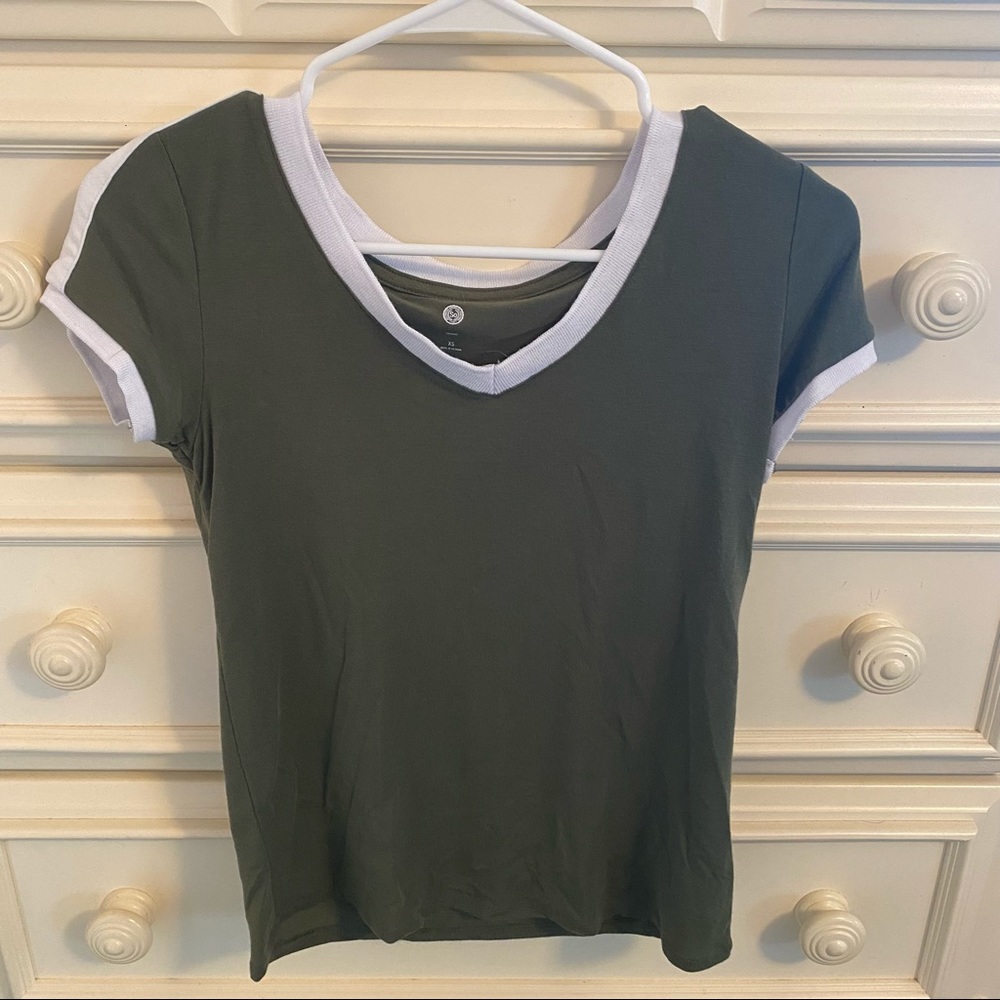 Dark Olive Green T-Shirt